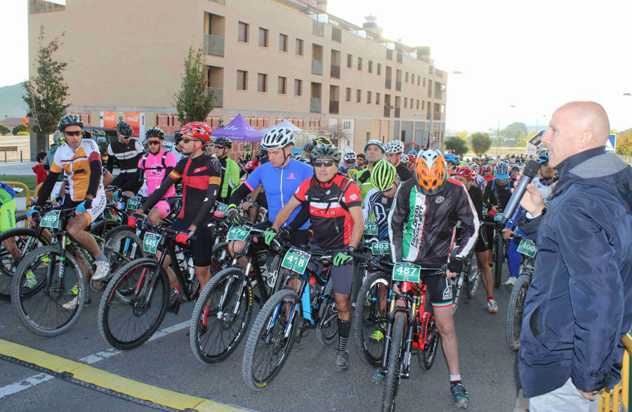 Bike marathon. Tierra Estella Epic 2016